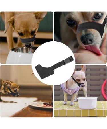 Soft Dog Muzzle for Short Snouts - Ideal for Small & Medium Breeds like Chihuahua & Shih Tzu (Snout Size 10.8-14cm) - International Shipping Available - Buy Online on GoSupps.com