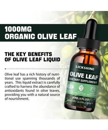 lickshine Olive Leaf Liquid Extract for Better Absorption - 2 Fl Oz. - Buy Online on GoSupps.com