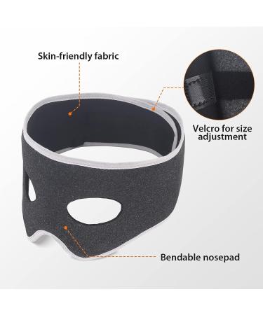 Comfheat USB Sinus Relief Mask - Moist Heat Face Heating Pad for Sinus Pressure, Nasal Congestion, Sinusitis - 3 Heat Settings, Warm Compress Therapy for Allergies, Stress - Ideal for Car Travel - Buy Online on GoSupps.com