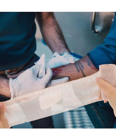 4 Rolls Plain Spandex Stretchy Athletic Tape - Knee & Calf Wraps Care Stickers for Sports & Fitness - Buy Online on GoSupps.com