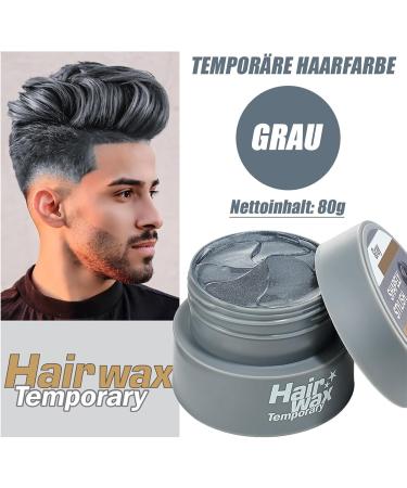  EONFAVE Temporary silver-gray hair color 2.8 ounces styling wax for men and women instant cream for natural hair for cosplay parties - Buy Online on GoSupps.com