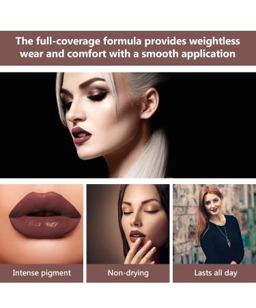 Mellow Liquid Matte Lip Paint Shanghai - Highly Pigmented & Smudge Proof Vegan Lip Color - Buy Online on GoSupps.com