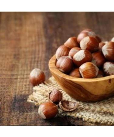 Turkish Hazelnuts in Shell - 1 kg High Quality Vegan Snack from Turkey | Natural & Untreated Hazelnuts in Bowl - Buy Online on GoSupps.com