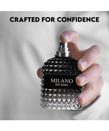 Men's Cologne Milano Long Lasting Eau De Toilette Natural Body Spray Perfume Fresh Scent 3.4 Fl Oz Daily Used VL 3.4 Fl Oz (Pack of 1) - Buy Online on GoSupps.com