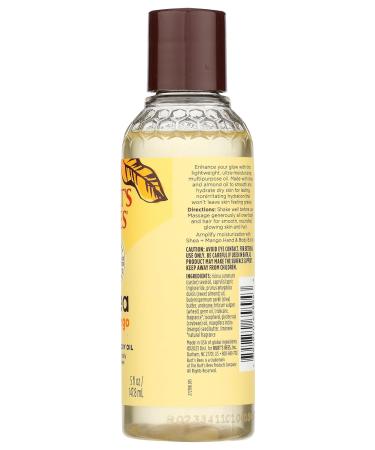 Buy Burt's Bees Shea & Mango Glowing Body Oil 5 Fl Oz - Nourishing & Hydrating | International Shipping Available - Buy Online on GoSupps.com
