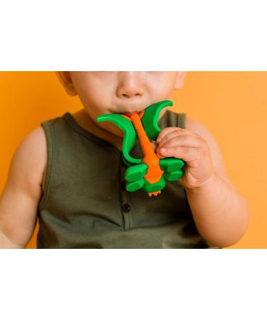 Baby Banana Mystical Dragon Toothbrush Training Teether for Infants and Toddlers - Buy Online on GoSupps.com