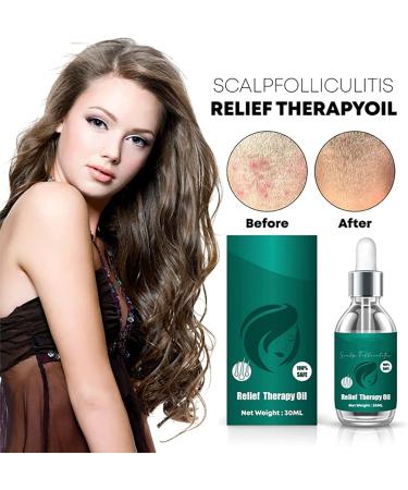 ATTDX Scalp Folliculitis Relief Oil GFOUK Scalp Folliculitis Treatment Oil Natural Remedies Nourishing Oil for All Hair Types - Buy Online on GoSupps.com