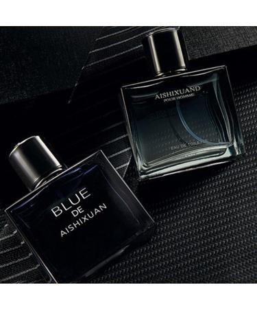Men's Perfume Romantic Skincare Eau De Parfum Captivating Body Mist Suitable for All Skin Types Perfume Gift for Men One Size Blue - Buy Online on GoSupps.com