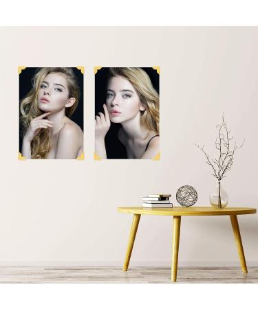 Pajean 720 Pieces Photo Corners Self Adhesive Photo Corners for Scrapbooking and Stamping Supplies DIY Scrapbook Stickers Album Diary Personal Journal Diary Organizer(Gold) - Buy Online on GoSupps.com