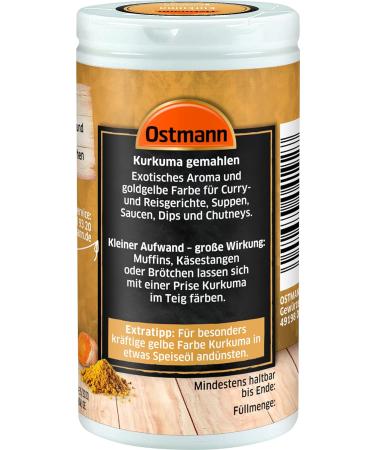 Ostmann Curry Powder 30g - Authentic Indian Spice Mix for Curry Pasta & Wok Dishes - Buy Online - Buy Online on GoSupps.com