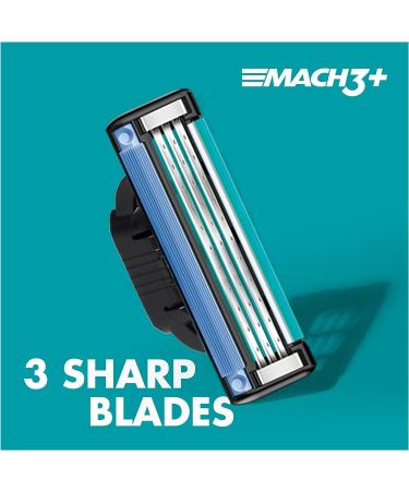 Buy Gillette Mach3 Blades 8 Pack - Fast International Shipping | Best Men's Razor Blades Online - Buy Online on GoSupps.com