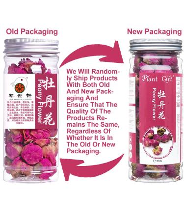 Buy Dried Peony Flowers (Paeonia Lactiflora) - Natural Pink Fragrance Herbal Accessories - 50g | International Shipping Available - Buy Online on GoSupps.com