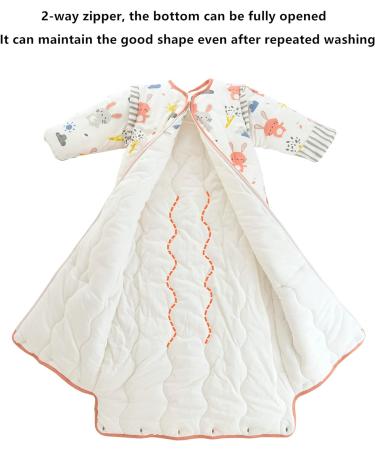 Chilsuessy Baby Sleeping Bag 3.5 Tog Winter Sack, Pink Rabbit, 120cm - Ages 3-6 Years - Buy Online on GoSupps.com