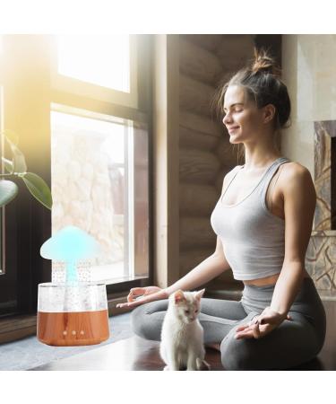 Cloud Humidifier & Essential Oil Diffuser | 7 Colors Night Light Aromatherapy for Sleep | Perfect for Bedroom Home & Office - Buy Online on GoSupps.com