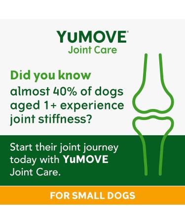 YuMOVE ONE-A-DAY Chews for Small Dogs | Joint Supplement with Glucosamine, Chondroitin & Green Lipped Mussel | 30 Chews - 1 Month Supply - Buy Online on GoSupps.com