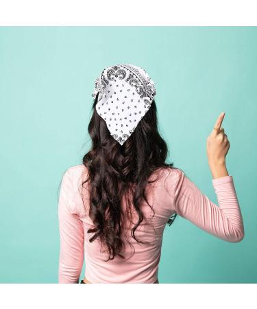 Syhood 4-Piece Printed Elastic Hair Scarf Headband Set for Women and Girls - Buy Online on GoSupps.com