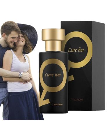 Golden Lure Perfume Pheromone Perfume Spay For Men Cologne For Men Attract Women Romantic Glitter Perfume Gift 50 M - Buy Online on GoSupps.com