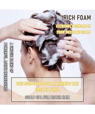 Rice Water Shampoo for Hair Growth | Volumizing All Hair Types | Nourishing Rice Shampoo for Women - Buy Online on GoSupps.com
