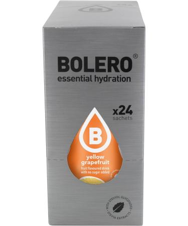 Bolero Classic Powder Sachet 9 g Yellow Grapefruit 24-Count Grape Yellow Grapefruit 24 count (Pack of 1) - Buy Online on GoSupps.com