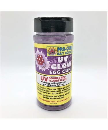 Pro-Cure UV Glow Egg Cure, 12 Ounce, Double Red Fluorescent