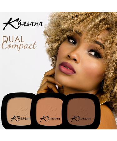 Face Pressed Powder #7 Cinnamon - Dual Wet & Dry Foundation for Flawless Matte Finish Maximum Coverage & Shine-Free Touchup | International Shipping Available - Buy Online on GoSupps.com