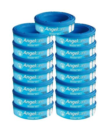 Angelcare Diaper Pail Refill Pack Plus 15 Pack Lot de 15