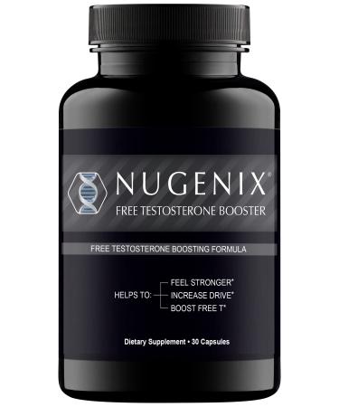 Nugenix Free Testosterone Booster for Men, 30 Count 30 Count (Pack of 1)
