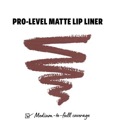 NYX Suede Matte Lip Liner in Copenhagen - Vegan Formula | Rich Plum Shade | 1 Count - Buy Online on GoSupps.com