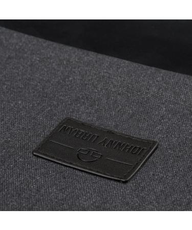 Johnny Urban Gym Bag for Men & Women - Luke Black Cotton Canvas Backpack with Cord Strain & Inner Pocket - Stylish & Functional - Buy Online on GoSupps.com