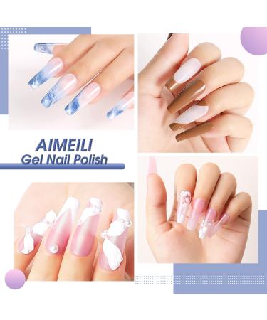 AIMEILI Nail Art Brushes Set for Gel Polish Painting and DIY Manicure - Buy Online on GoSupps.com