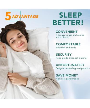 Stop Snoring with Cinwauvo Anti Snoring Chin Strap - Comfortable & Effective Solution - Buy Online on GoSupps.com