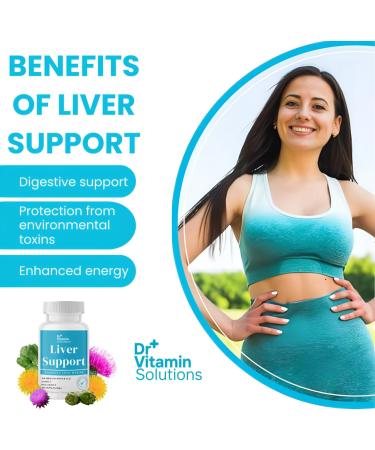 Liver Cleanse Detox and Repair - Milk Thistle Supplement with Chlorophyll Digestive Enzymes Artichoke & Dandelion for Natural Gallbladder Support 30 Vegan Capsules - Buy Online on GoSupps.com