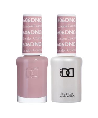 DND Duo Gel & Nail Polish Set - London Coach 606-2x15ml