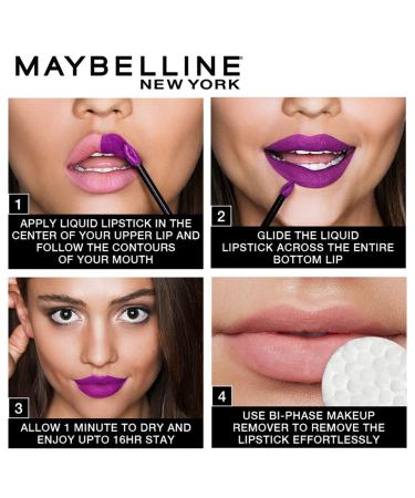 Maybelline SuperStay Matte Ink Liquid Lipstick - Escapist 0.17oz (Pack of 1) - Buy Online on GoSupps.com