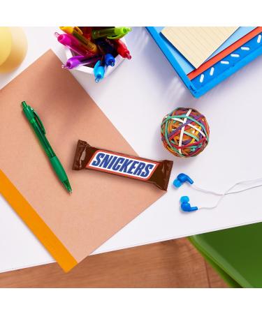 SNICKERS Milk chocolate bars filled with peanut and caramel Box of 40 individual bars of 50 g - Buy Online on GoSupps.com