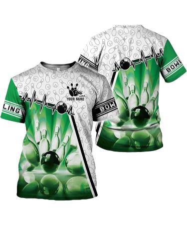 Custom Name American Bowling Shirt | Personalized 3D All Over Printed Men's Bowling Gift - Buy Online on GoSupps.com