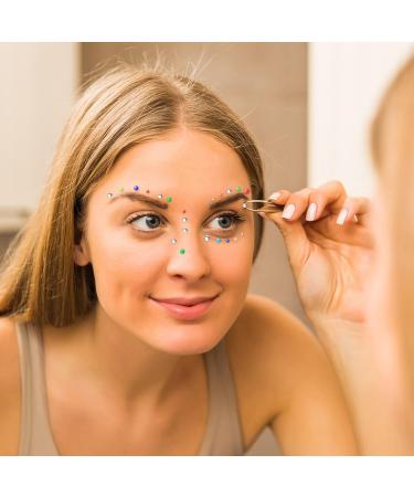 Fousenuk 3520 Self-Adhesive Glittering Stones - 16 Leaves 4 Sizes 16 Colors for DIY Art Face & Nail Make-Up - International Shipping Available - Buy Online on GoSupps.com