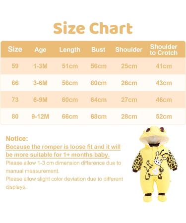 Minizone Baby Hooded Winter Romper with Footies and Hat - Cow Design - 3-6 Months - Buy Online on GoSupps.com