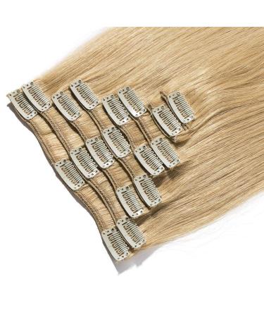 Clip-In Extensions - 100% Remy Human Hair 120g 60cm (#27 Dark Blonde) for Effortless Elegance - Buy Online on GoSupps.com