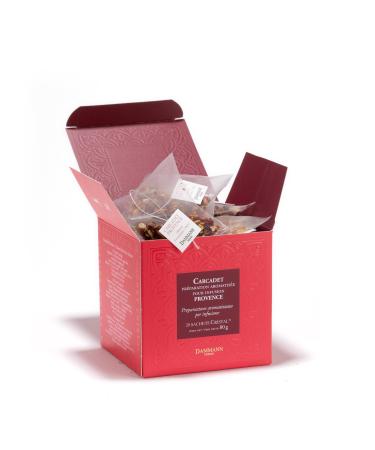 Carcadet provence - 20 sachets cristal - Dammann Fr res