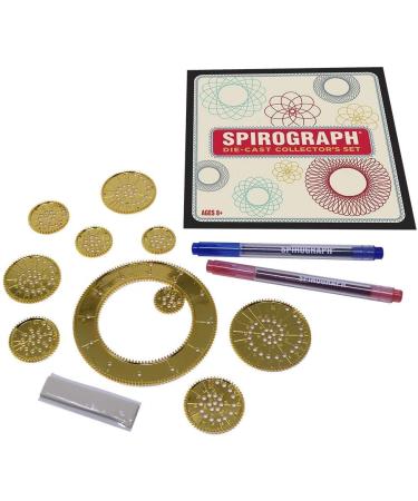 Spirograph Die-cast Collector's Set - 14 Piece Multi Design Kit (1021RZ) - Buy Online on GoSupps.com