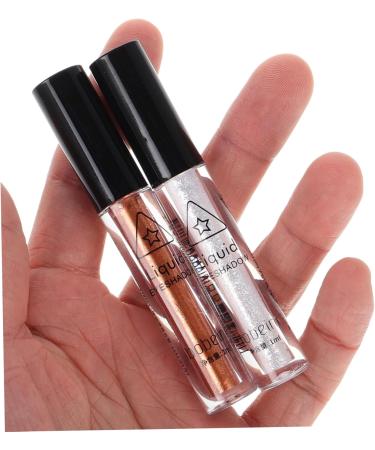 PLAFOPE 2pcs Eye Shadow Pencil Waterproof Eyeliner Pencil Metallic Eyeshadow Liner Silver Liquid - Buy Online on GoSupps.com