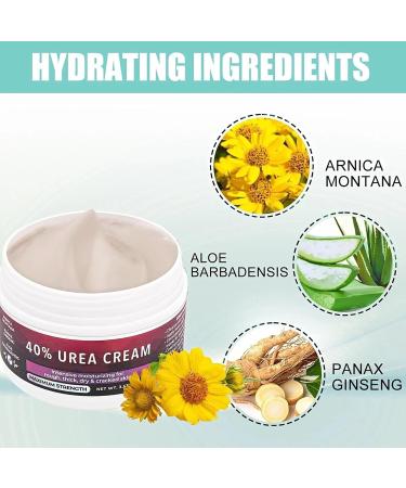 TBeautfave Urea Foot Cream 40% Urea Cream Callus Remover For Dry And Hard Skin Cracked Heel Repair Cream Deep Moisturizing Feet Cream Nourishes Soften for Feet Elbows Knees - Buy Online on GoSupps.com
