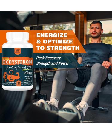 Buy Beta Ecdysterone Supplement 1200 mg - 98% Purity | 240 Capsules (Pack of 4) - Enhance Performance & Muscle Growth - International Shipping Available - Buy Online on GoSupps.com