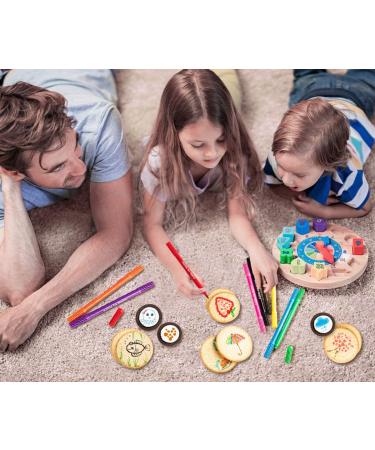 Food Coloring Pens Edible Markers 10Pcs Fine and Thick Tip Food Grade Gourmet Writers for DIY Fondant Cakes Cookies Frosting Easter Eggs Baking Decorating Painting Drawing Writing 10 Colors1 - Buy Online on GoSupps.com