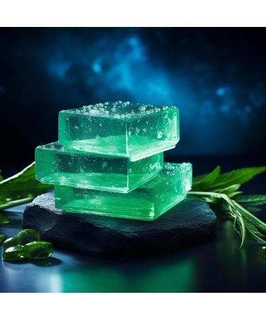 Scented Candles for Men | Wood & Vanilla | Green Crystal | Soy Candles for Home | Holiday & Birthday Gifts | Candle Warmer - Buy Online on GoSupps.com