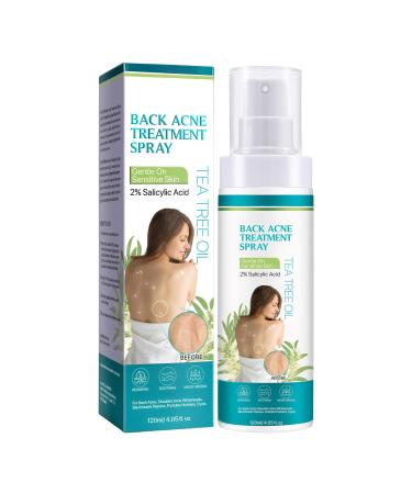 Skin Mist Soothes Irritation 120ml Liquid Against Blemishes Body Acne Spray Improves Skin Clarity For Women Men Youth Shoulder Arm Leg Ma