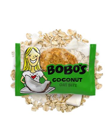 Bobo's Oat Bites - Coconut, 30 Pack, Gluten Free, Vegan Snack, Made in USA - Buy Online on GoSupps.com