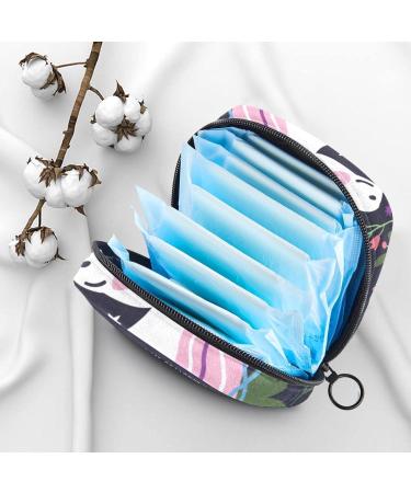 Unicorn Menstrual Pad Bag with Zipper | Stylish Ladies Napkin Pouch & Tampon Collection Bag for Women & Girls - Buy Online on GoSupps.com