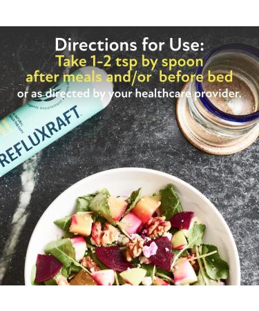 RefluxRaft Acid Reflux Therapy, Organic Alginate, Rapid & Long Lasting Gerd, LPR & Digestion Symptom Support, Zero Sugar, Gluten Free, Low Sodium, Lemon Ginger, 47 Gel Servings Per 8 OZ Bottle, 2 Pack - Buy Online on GoSupps.com